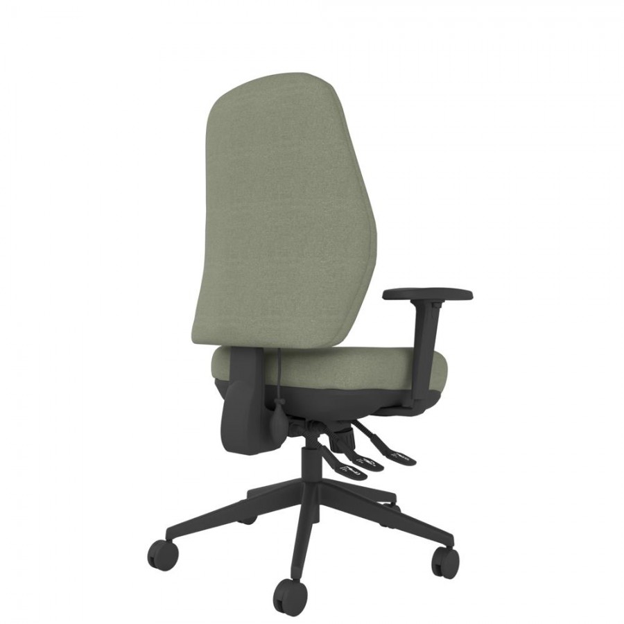 Upholstered High Back With Large Seat